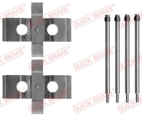 QUICK BRAKE Комплектующие, колодки дискового тормоза 109-1611